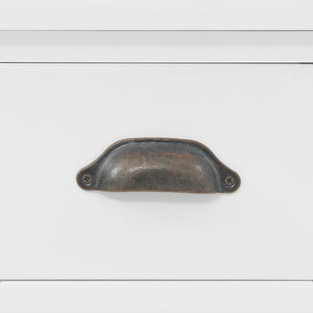 VidaXL Dressoir Wit MDF/Grenen -51%! Zo Goed Als Nieuw