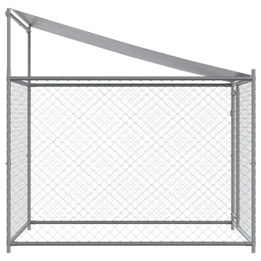 VidaXL Hondenhok 2x2x2m Gegalvaniseerd - 64% Korting!