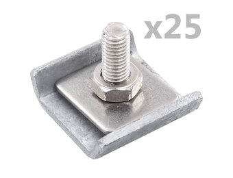 Rastermatverbinding 25 Sets Antraciet - 51% Korting!