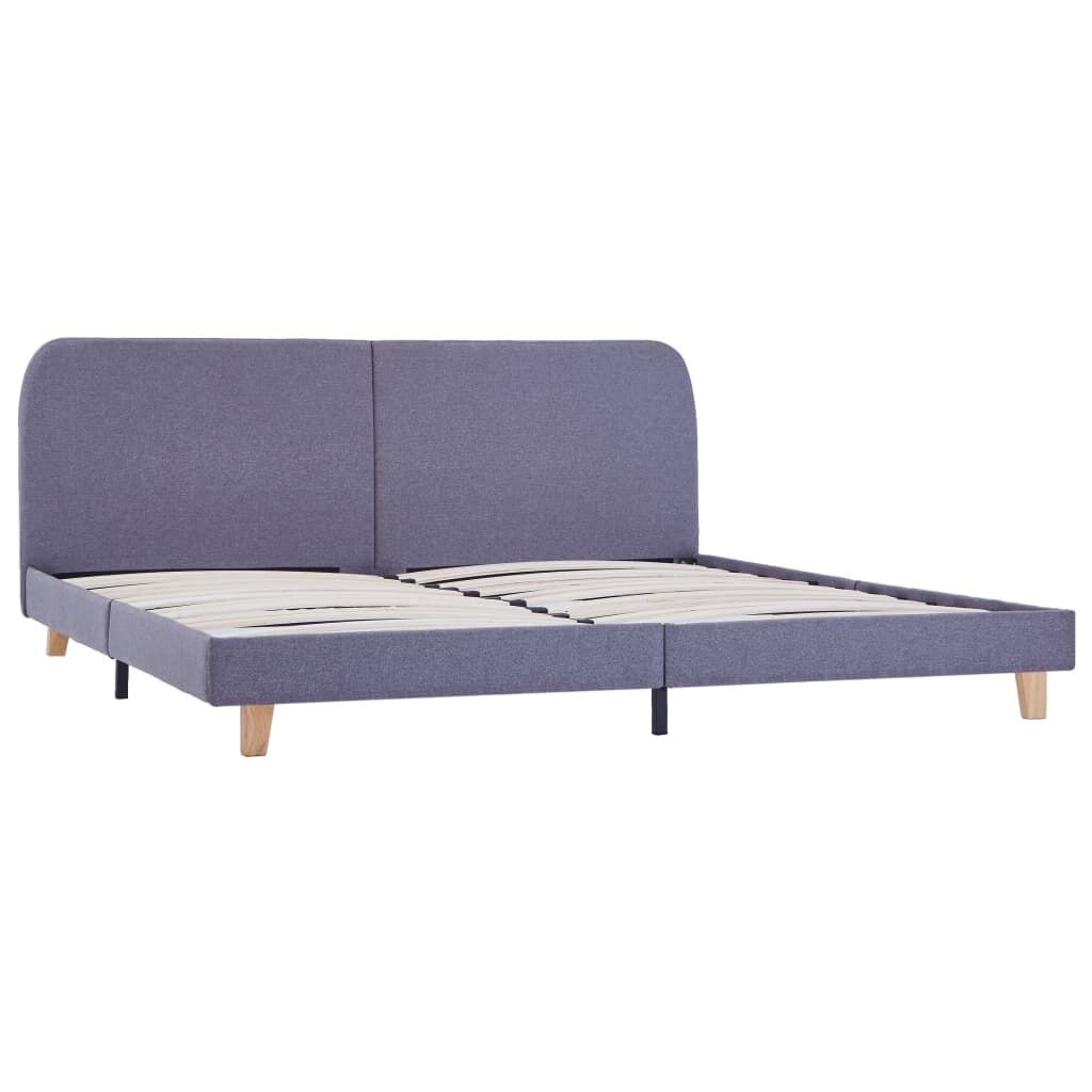 VidaXL Bedframe 160x200 Lichtgrijs - Zo Goed Als Nieuw! -40%