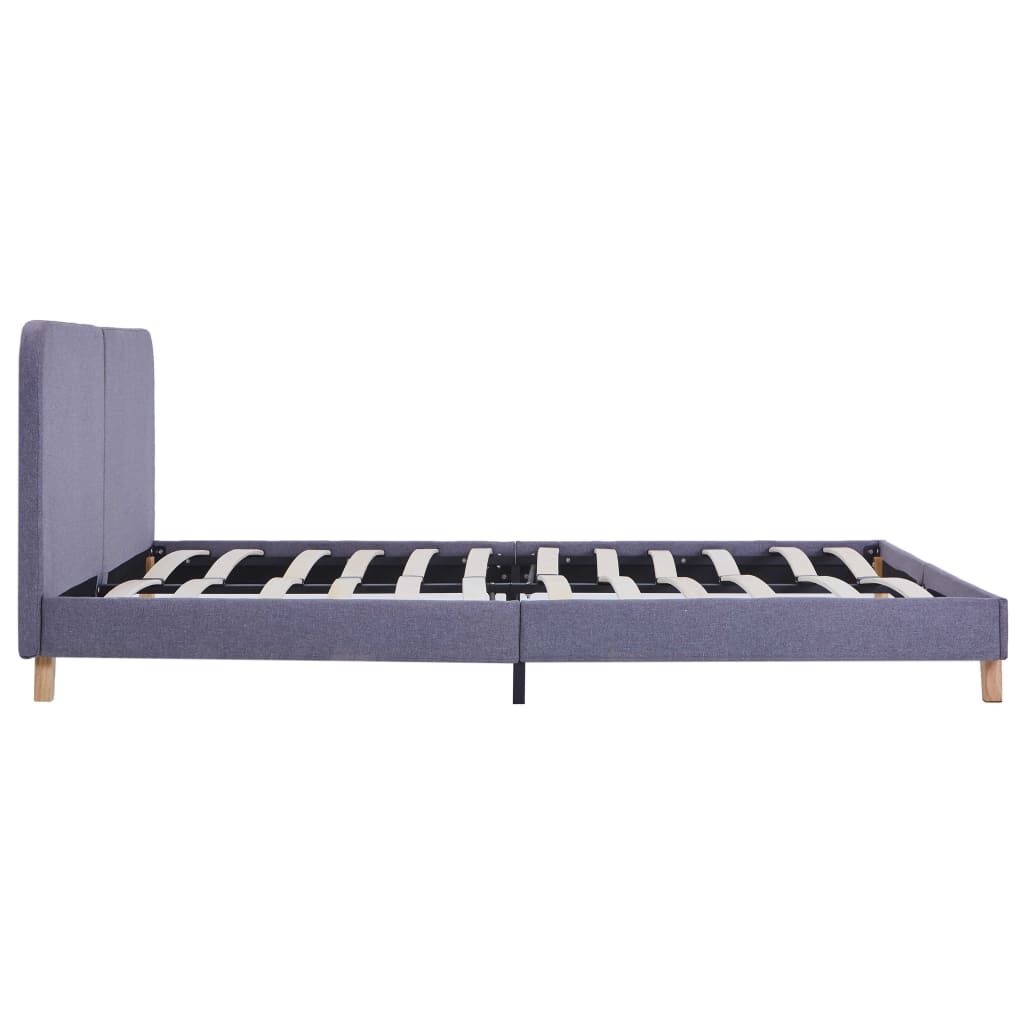 VidaXL Bedframe 160x200 Lichtgrijs - Zo Goed Als Nieuw! -40%
