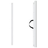 vidaXL Uittrekbaar Huisdierenhek Wit - 40% Korting!