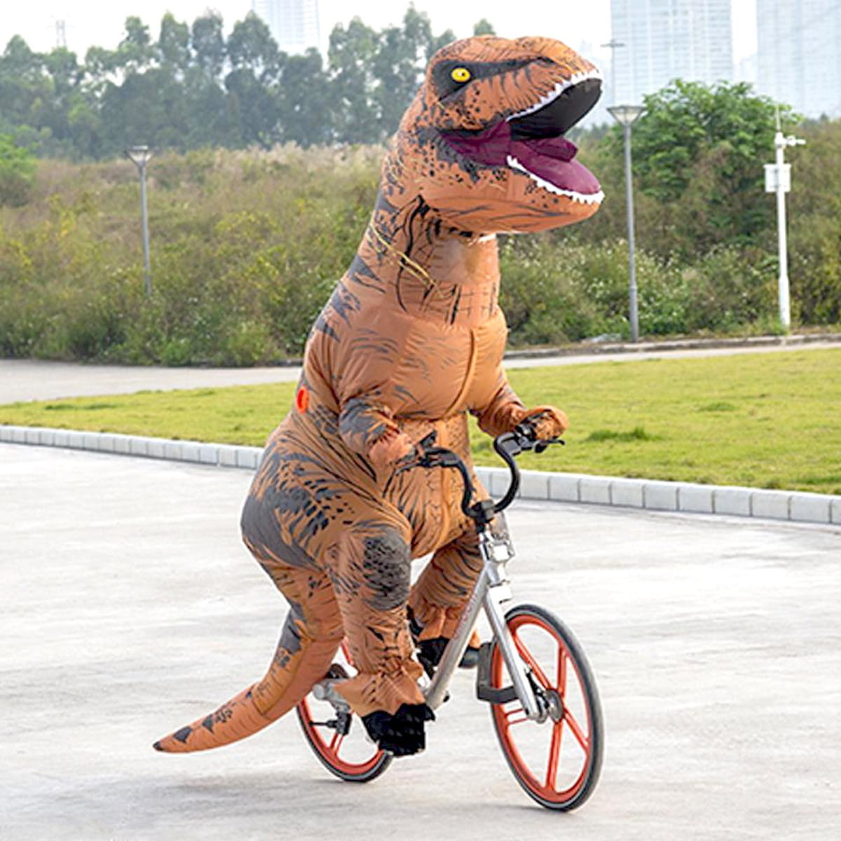 Dino Pak T-Rex Opblaasbaar 250cm -40% Korting!