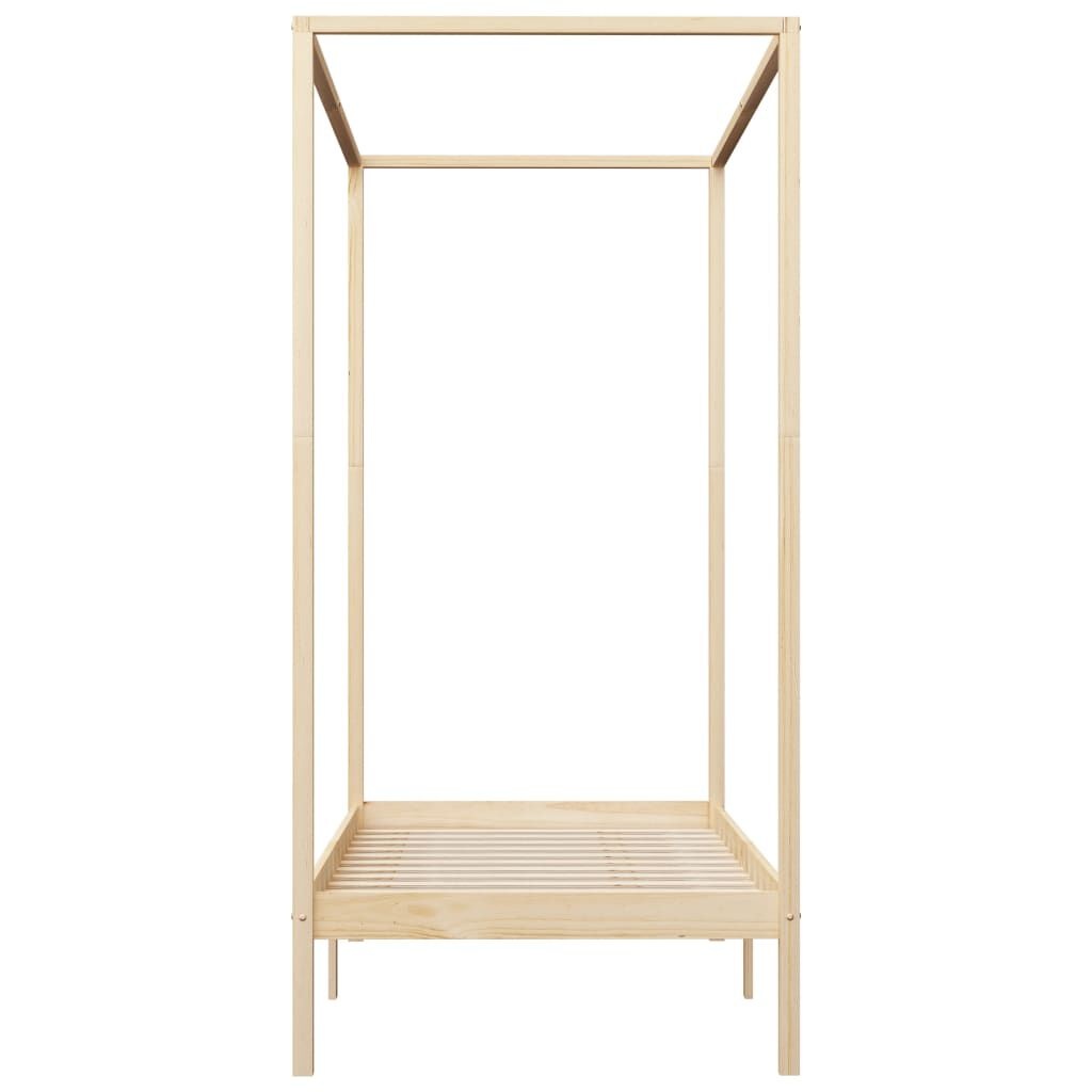Hemelbed Grenenhout 90x200 - 47% Korting! Nieuwstaat