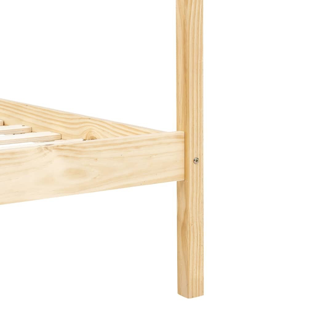 Hemelbed Grenenhout 90x200 - 47% Korting! Nieuwstaat