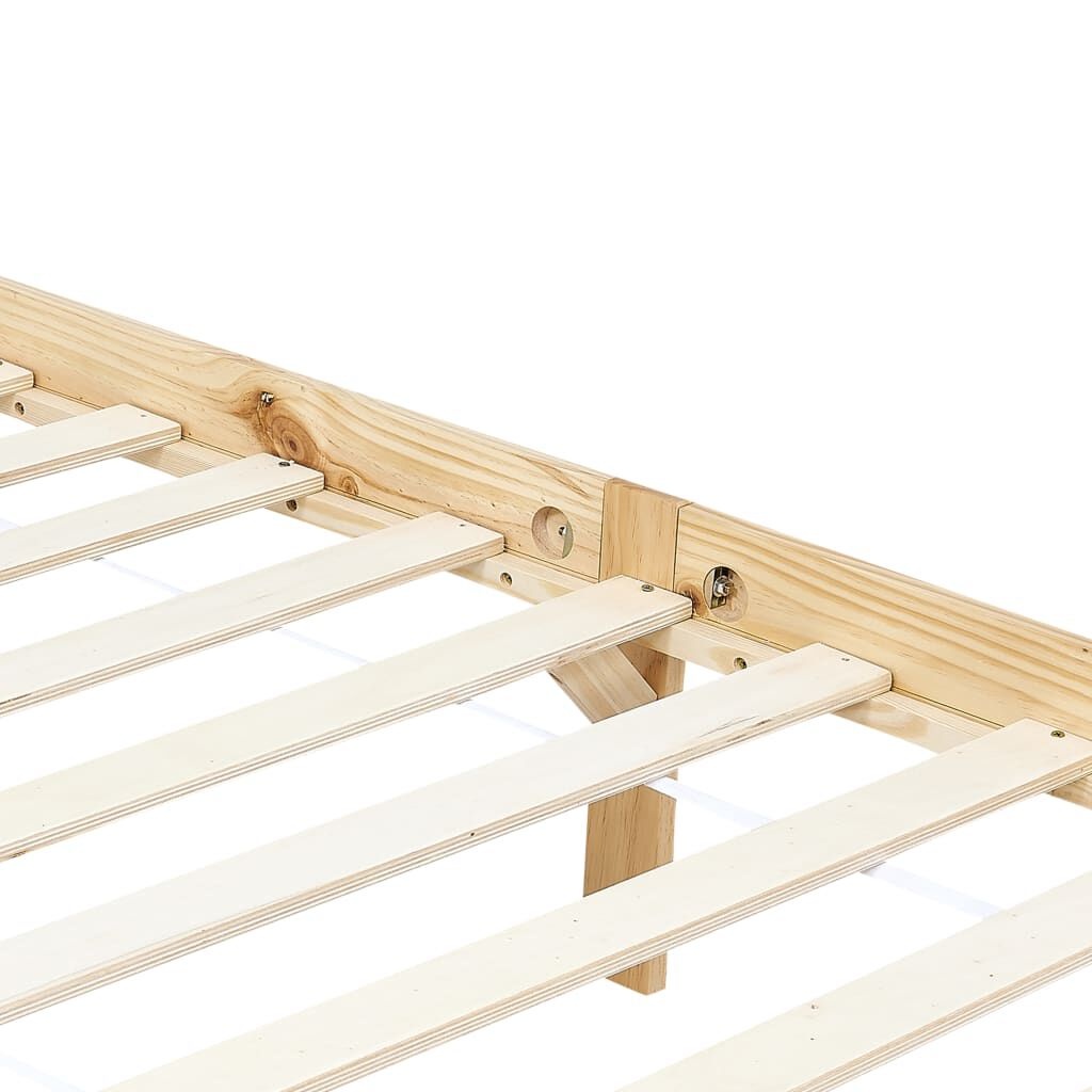 Hemelbed Grenenhout 90x200 - 47% Korting! Nieuwstaat