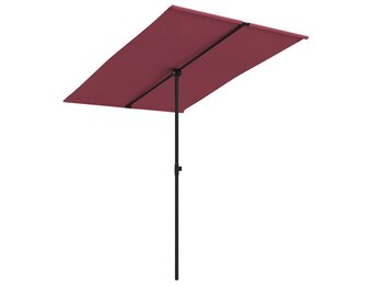 vidaXL Parasol Bordeaux 2x1,5m - 60% Korting! (Retour)