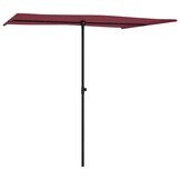 vidaXL Parasol Bordeaux 2x1,5m - 60% Korting! (Retour)