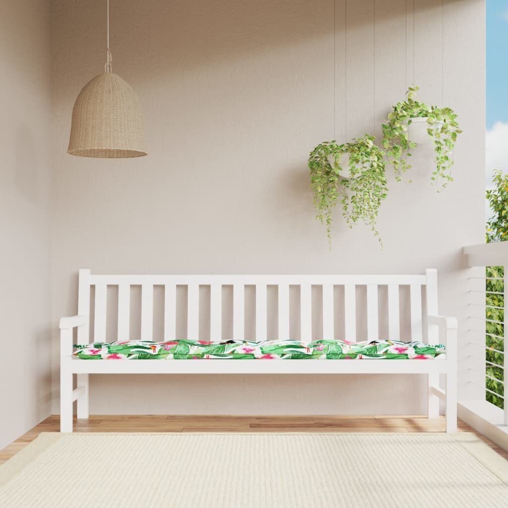 Tuinbankkussen 200x50cm Meerkleurig - 46% Korting!