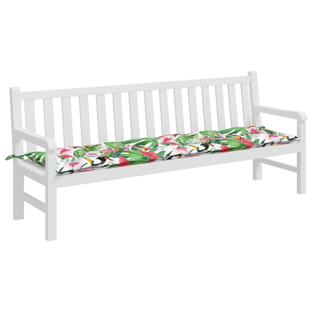 Tuinbankkussen 200x50cm Meerkleurig - 46% Korting!