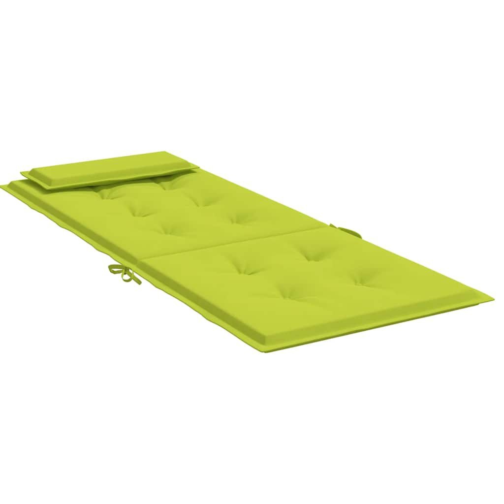 vidaXL Stoelkussens Hoge Rug (4 st) Heldergroen -51% Korting!