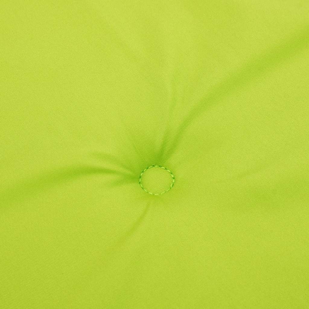 vidaXL Stoelkussens Hoge Rug (4 st) Heldergroen -51% Korting!