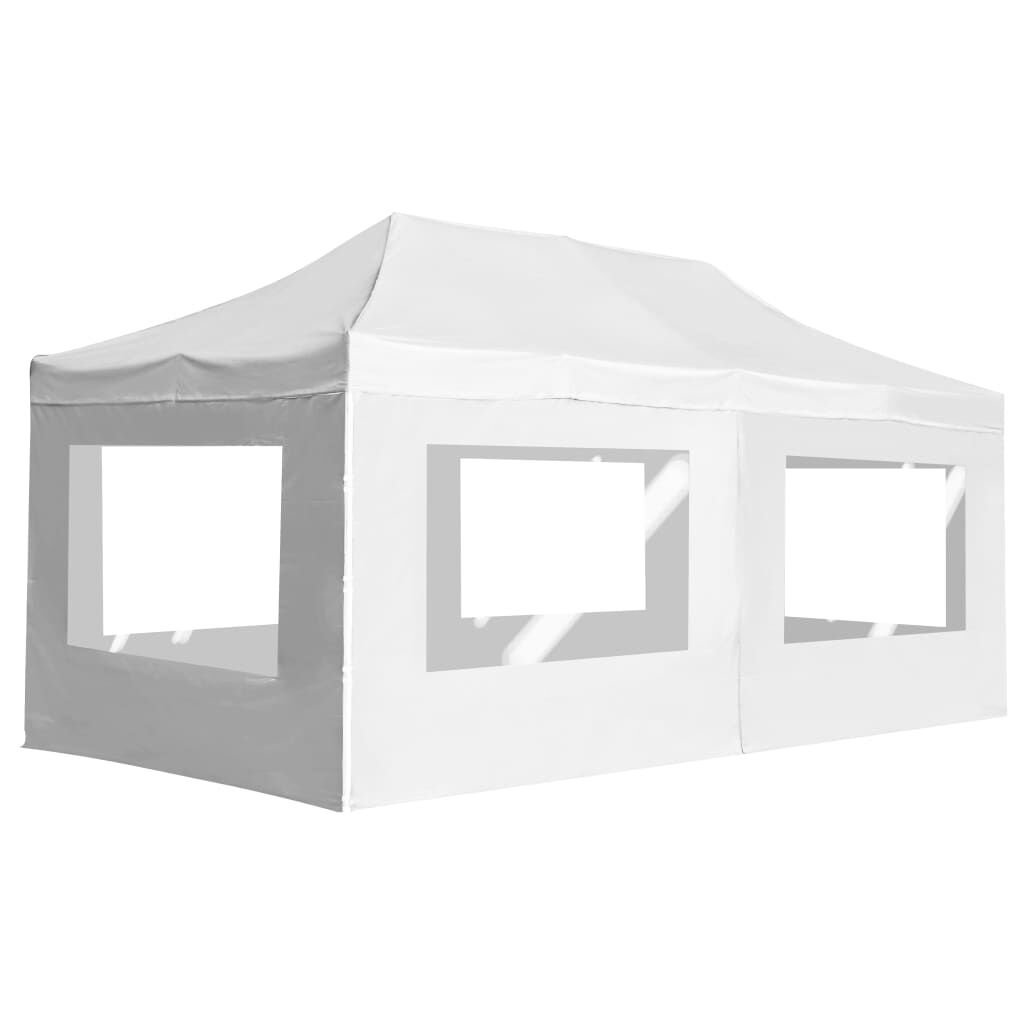 Partytent Inklapbaar 6x3m Wit - 51% Korting!