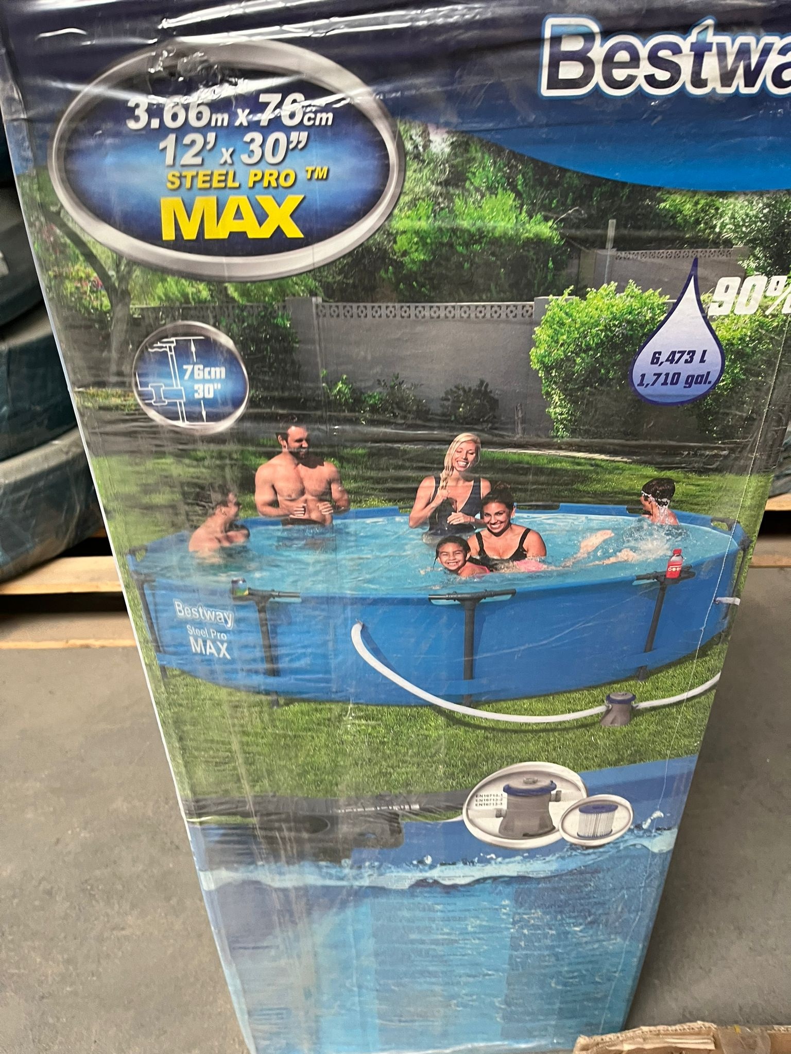 Bestway Zwembad 366cm Compleet - 65% Korting! OP=OP