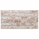 vidaXL 3D Wandpanelen Rood/Wit (10 st) -51% Korting!