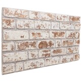 vidaXL 3D Wandpanelen Rood/Wit (10 st) -51% Korting!