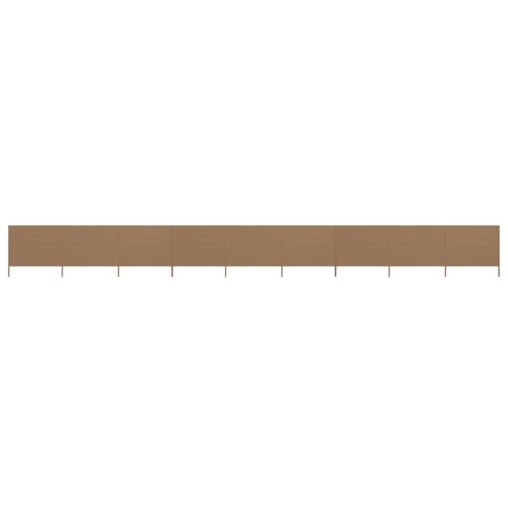 VidaXL Windscherm 1200x160cm Taupe - 46% Korting!