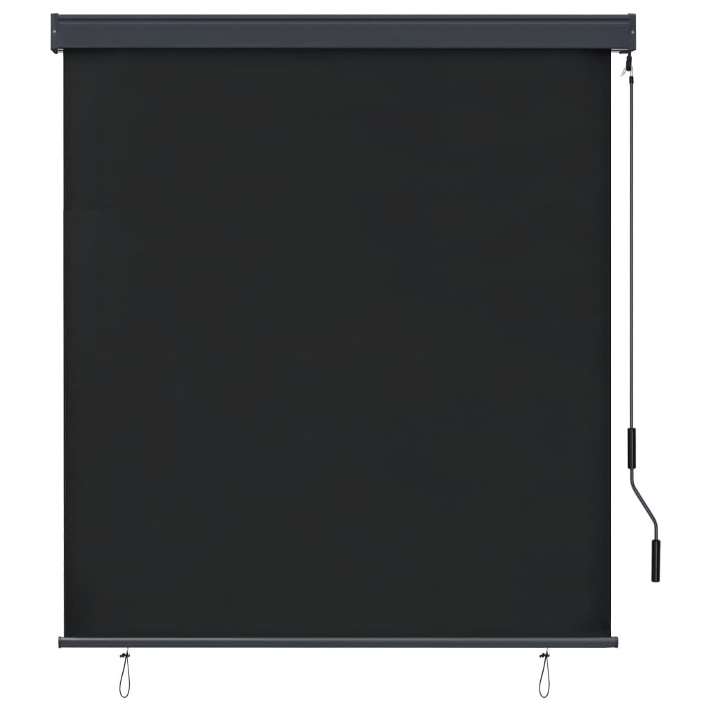 vidaXL Rolgordijn Buiten 140x250 Antraciet - 46% Korting!