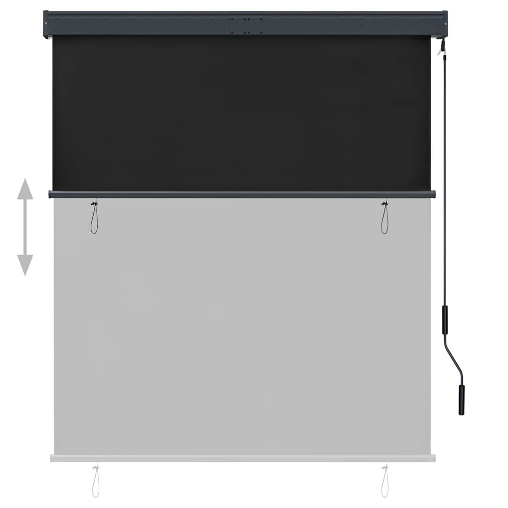 vidaXL Rolgordijn Buiten 140x250 Antraciet - 46% Korting!