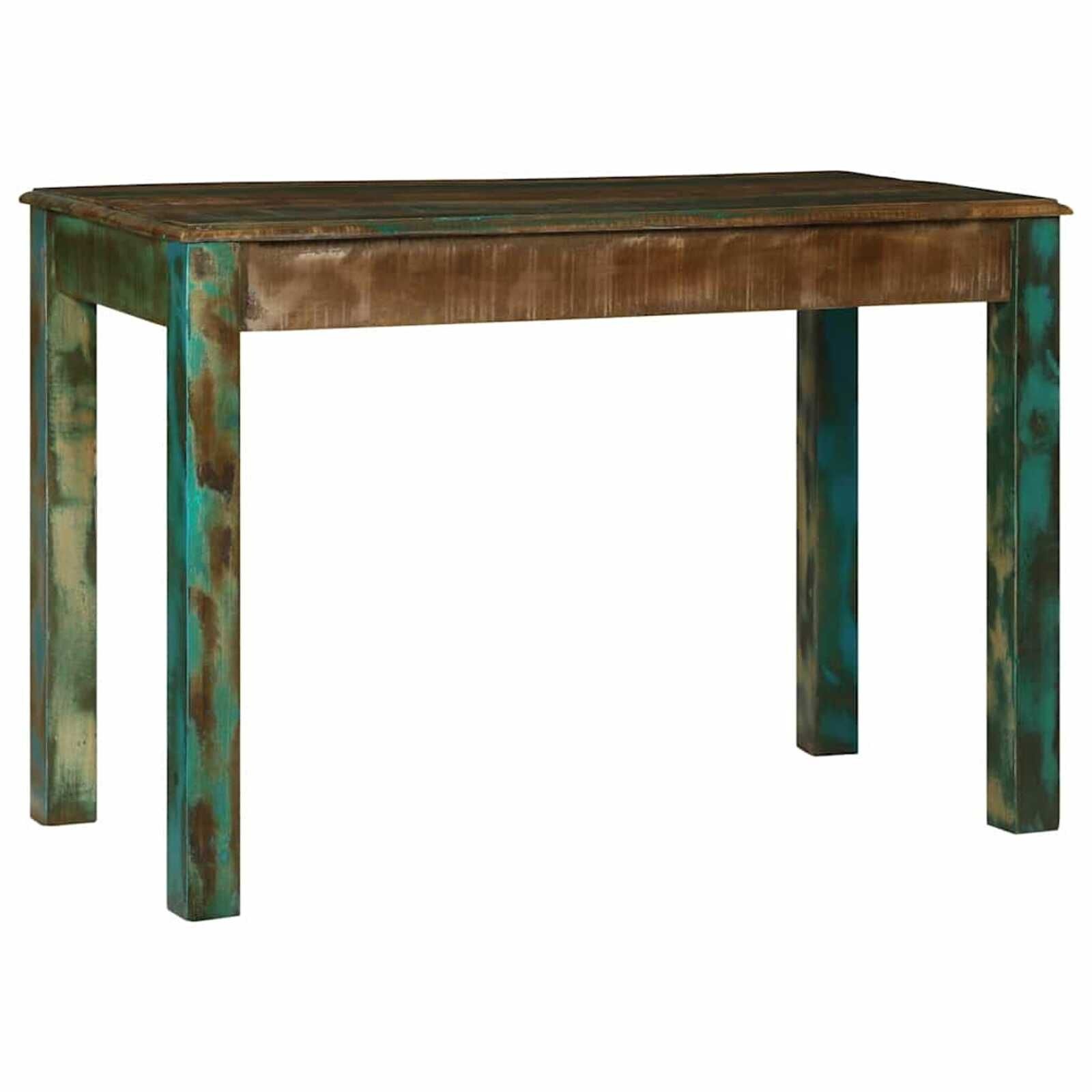 Bureau Gerecycled Hout Bruin 112cm - 51% Korting!
