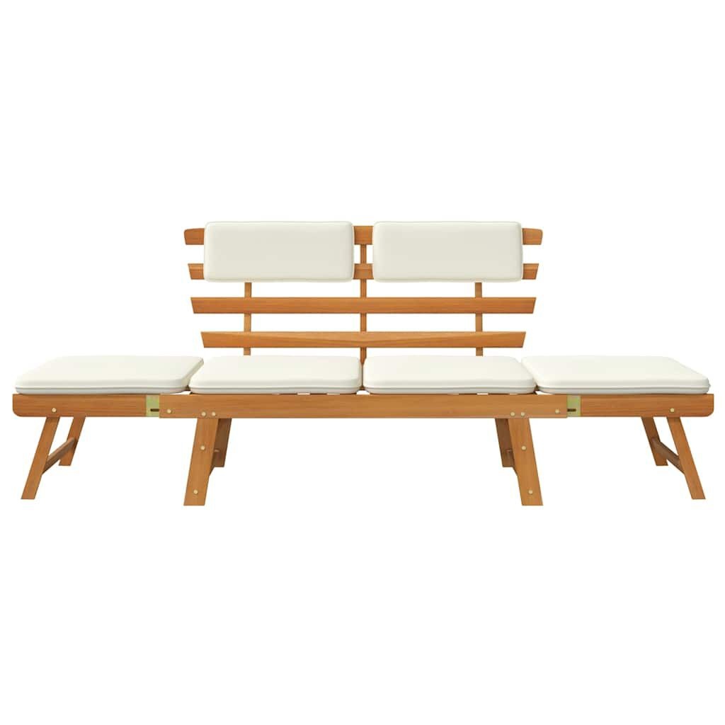 VidaXL Tuinbank/Ligbed Acaciahout 190cm - 40% Korting!