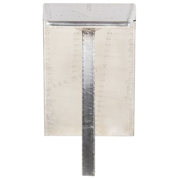 VidaXL Bureau Luchtvaartstijl Zilver - 40% Korting!