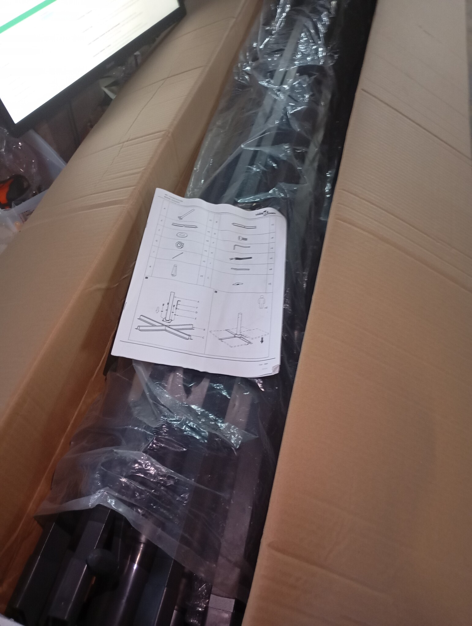 vidaXL Parasol 600cm Antraciet - 55% Korting! Krasjes