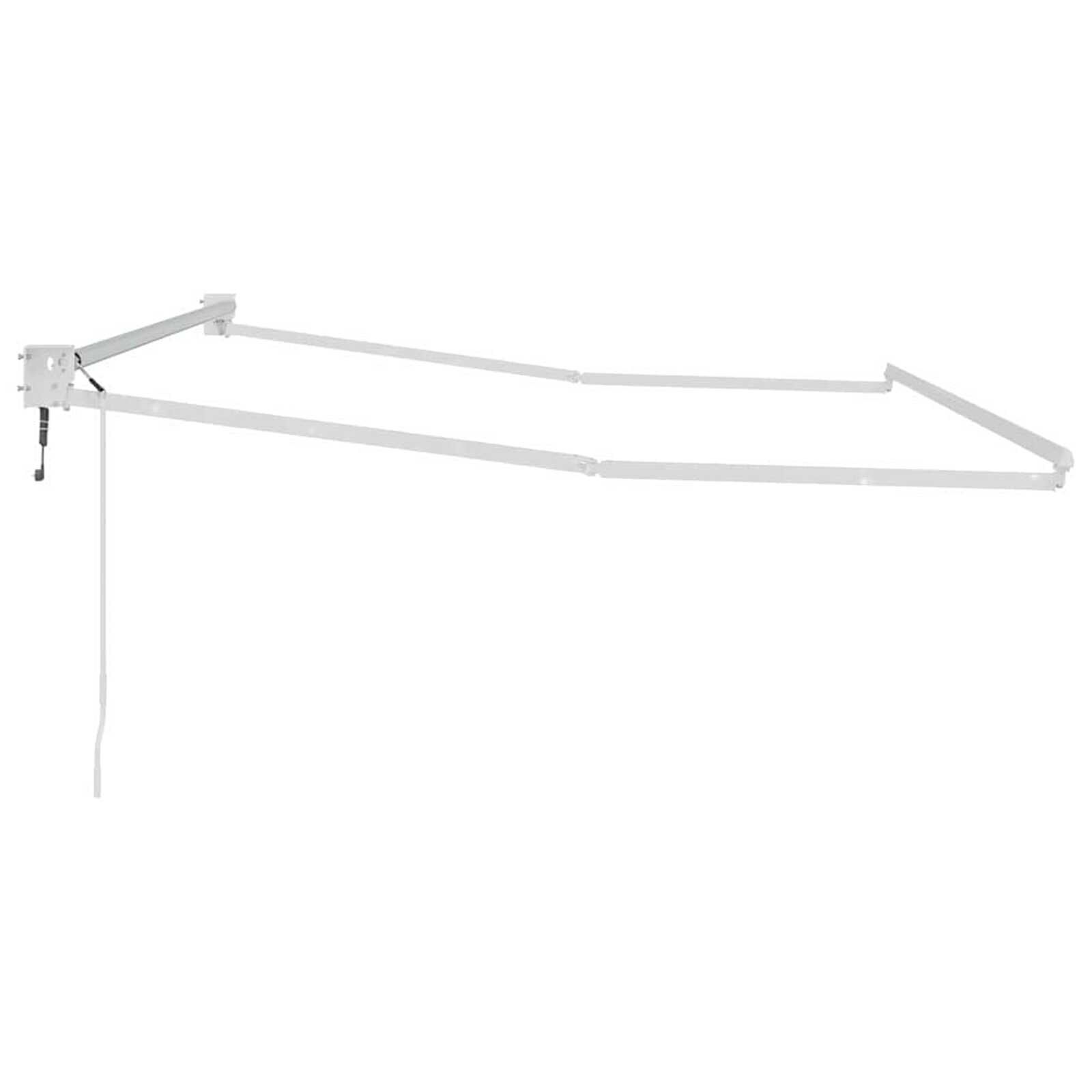 Markies Wit 3x2.5m Metaal - 55% Korting!
