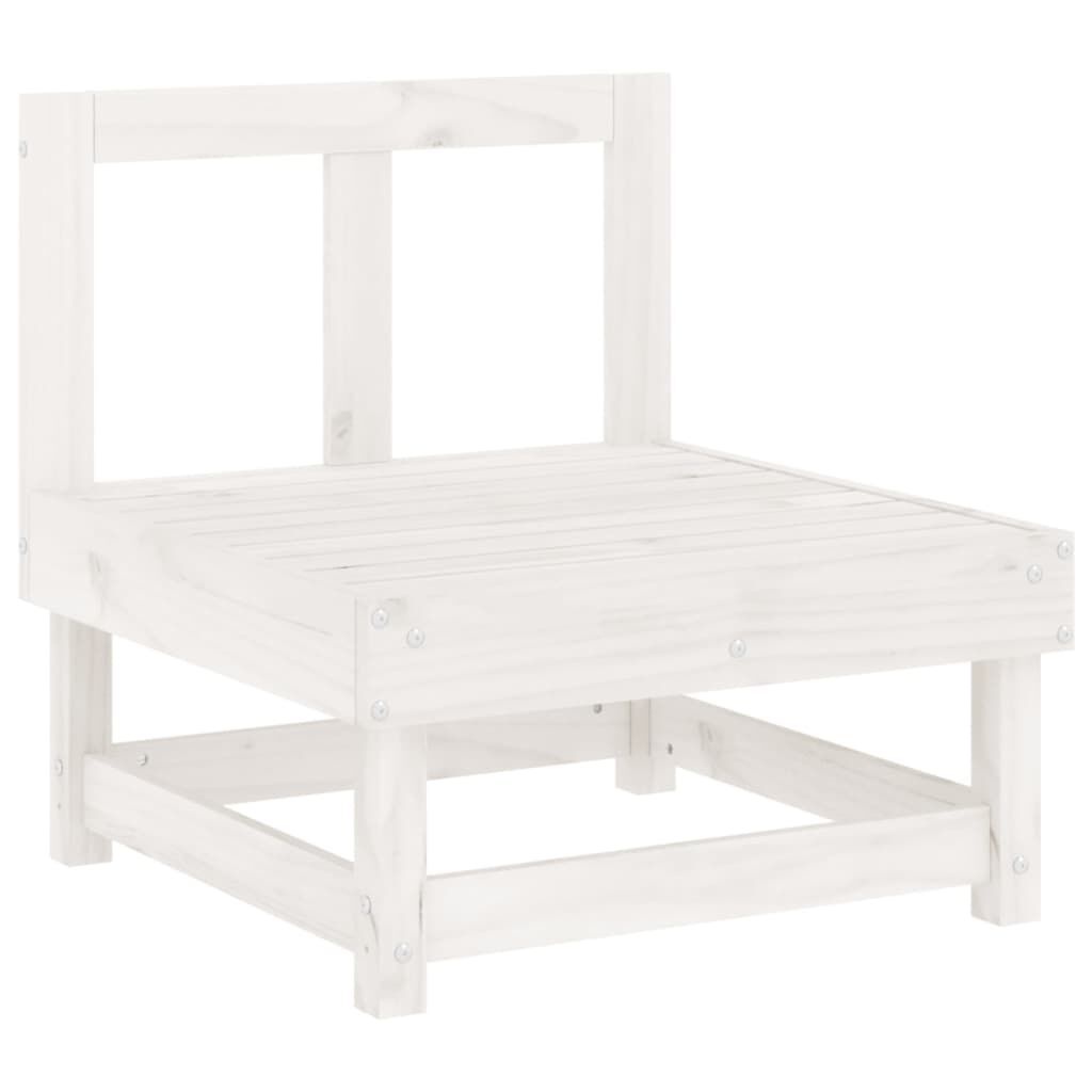 VidaXL Loungeset Grenenhout Wit - 64% Korting - Retourdeal!