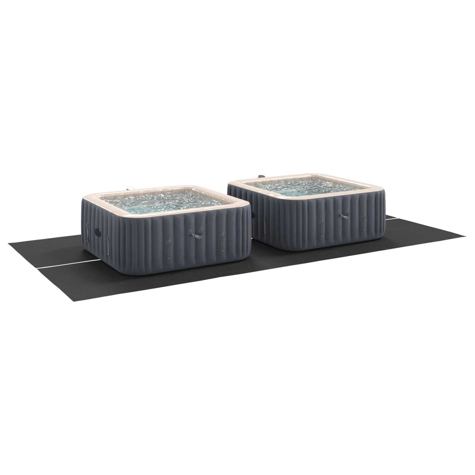 Zwembad Grondzeil 500x250cm Lichtgrijs -51% Korting!