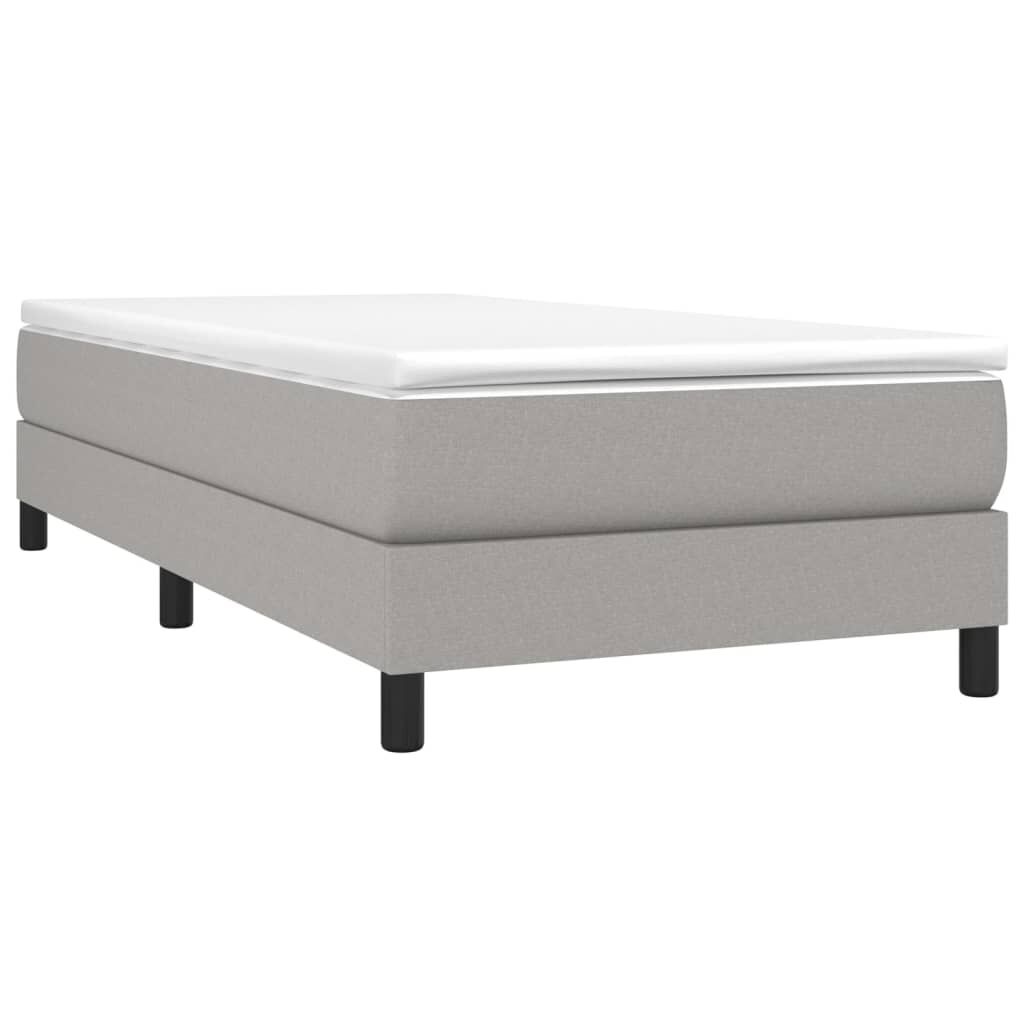 VidaXL Bedframe 90x190 Lichtgrijs - Zo Goed Als Nieuw! 40% Korting