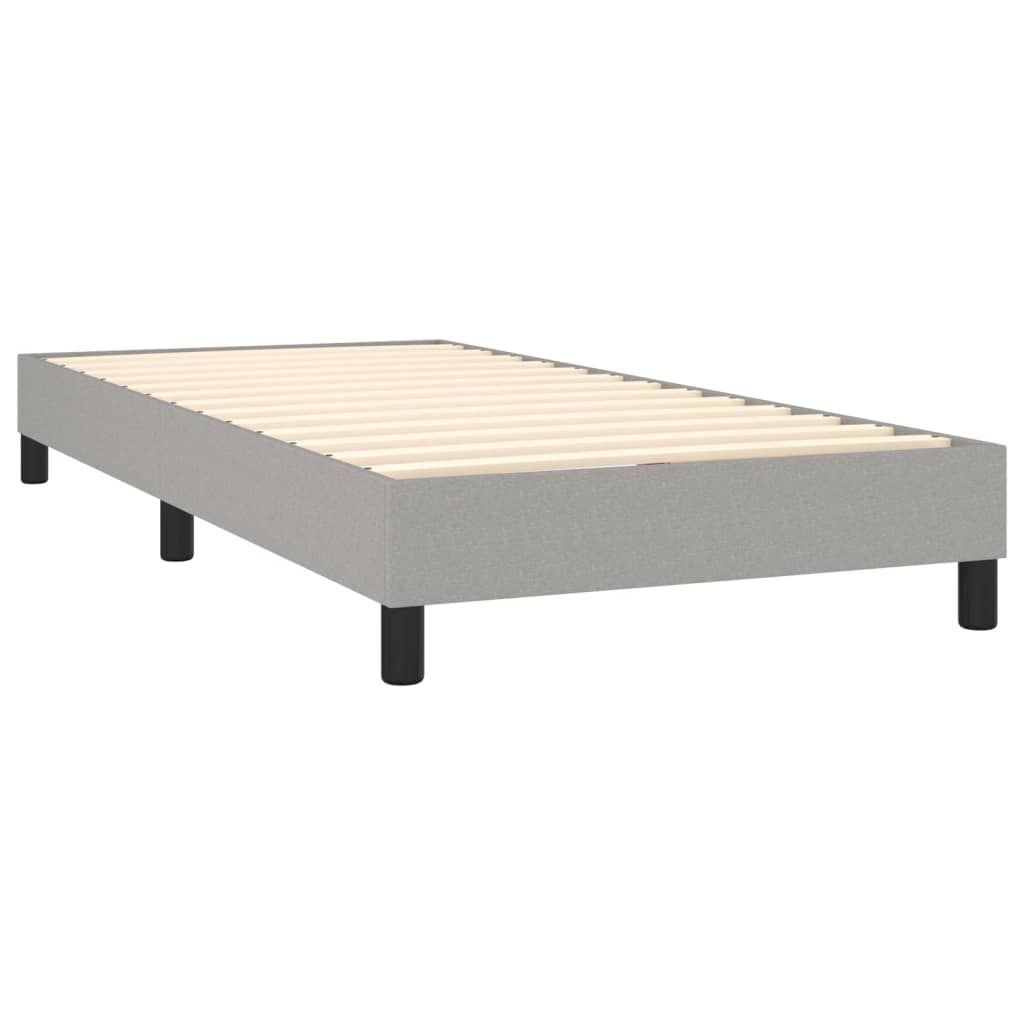 VidaXL Bedframe 90x190 Lichtgrijs - Zo Goed Als Nieuw! 40% Korting