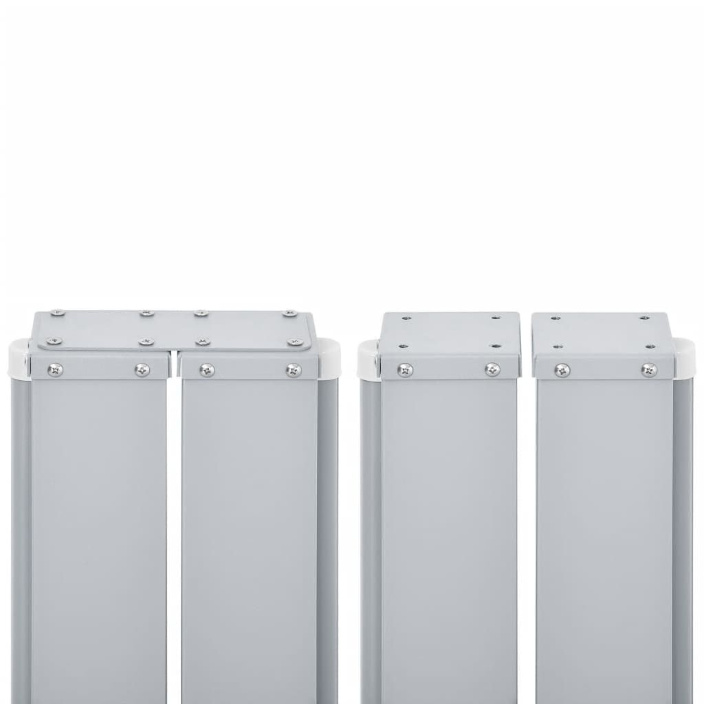 VidaXL Uittrekbaar Windscherm 140x600cm Antraciet -51%