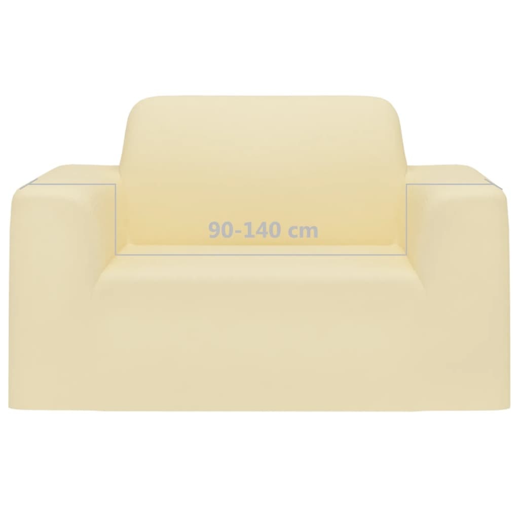VidaXL Bankhoes Crème (90-140cm) - 62% Korting!