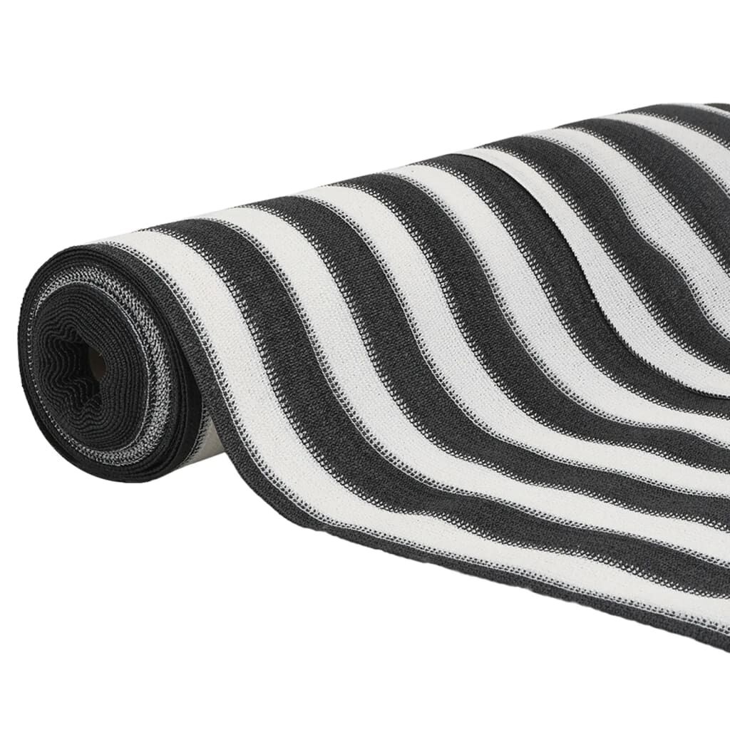 vidaXL Privacynet 1.8x50m Antraciet/Wit - 46% Korting!