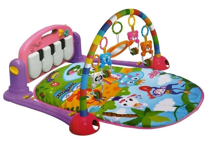Babygym Speelmat met Piano Roze - 40% Korting!