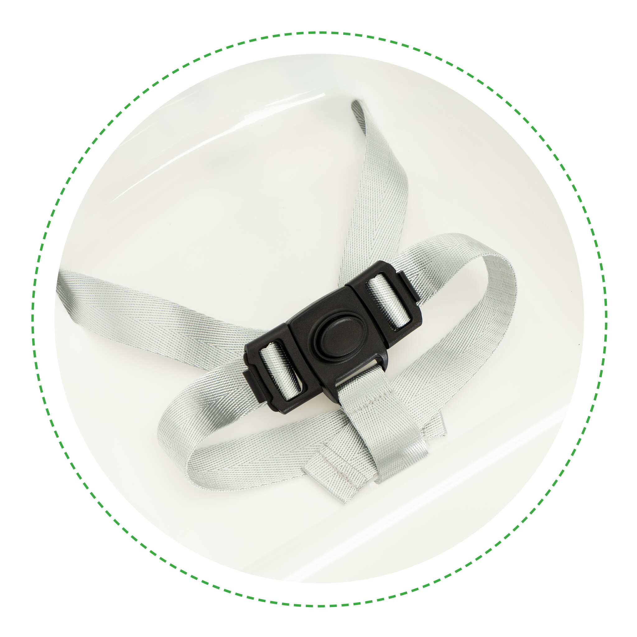 Kinderstoel Wit - Hoog/Laag - Nu 40% Korting!