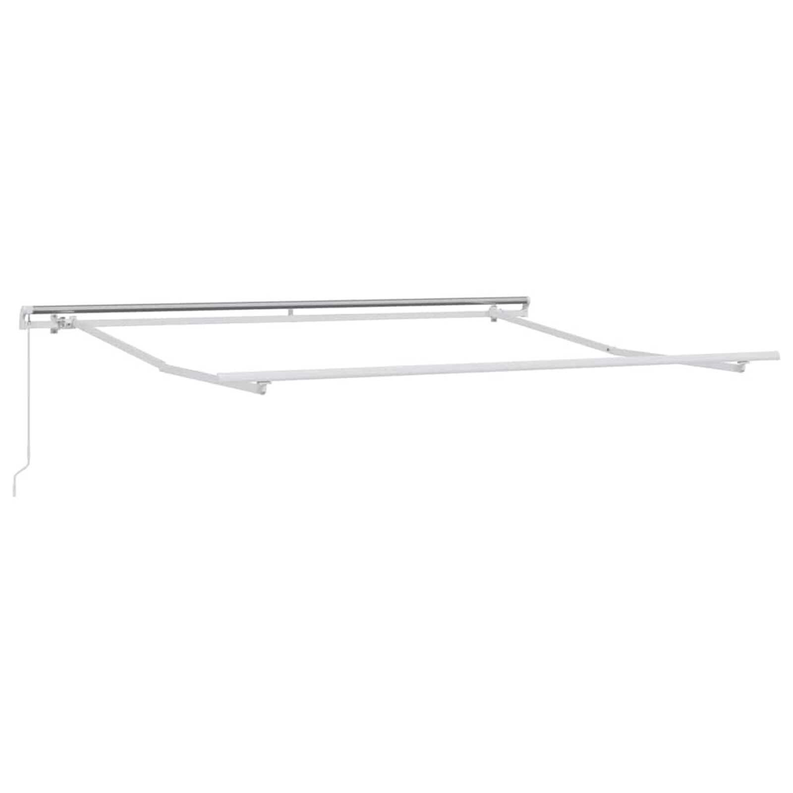 Markies Wit 3,5x2,5m Metaal - 67% Korting! (Lichte Krasjes)