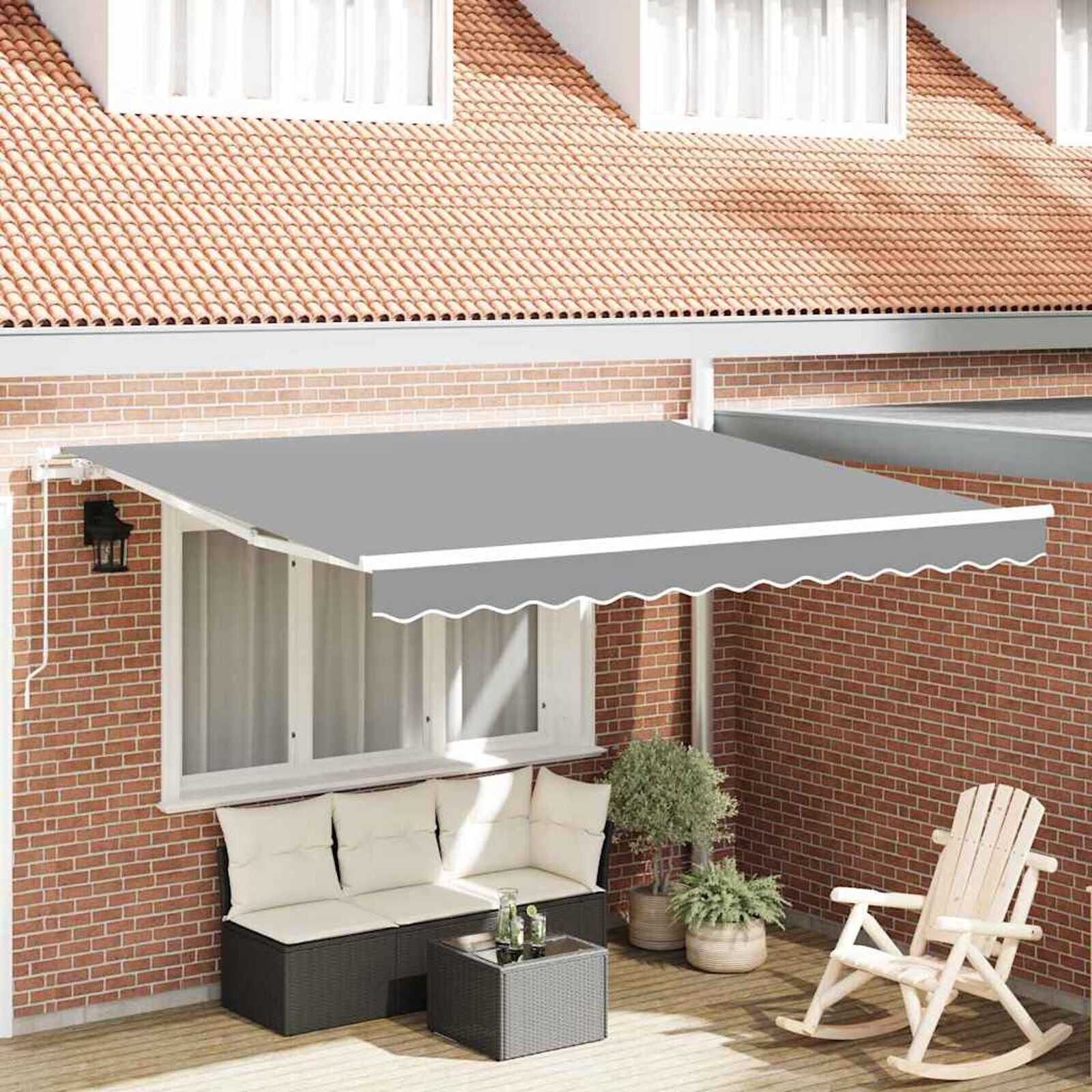 Markies Wit 3,5x2,5m Metaal - 67% Korting! (Lichte Krasjes)