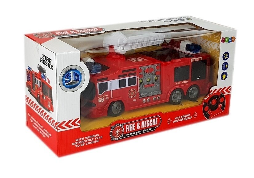 RC Brandweerauto 28cm - Incl. Batterijen! - 40% Korting!