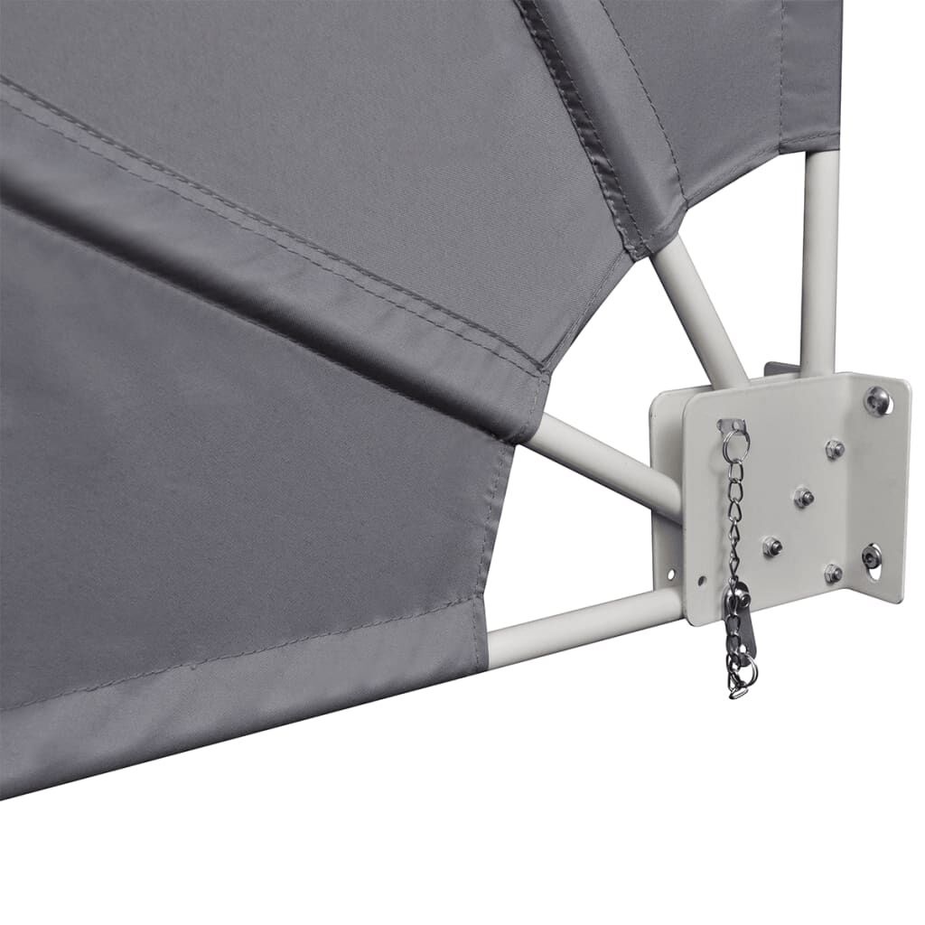 vidaXL Balkonscherm Grijs 210x210 - 64% Korting!