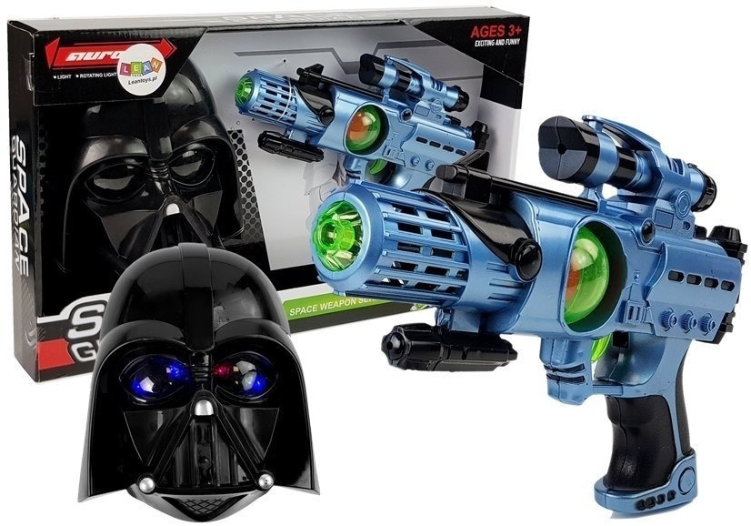 Laserpistool met Masker - Licht & Geluid - 40% Korting!