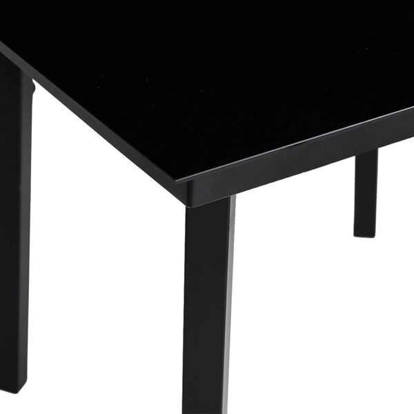VidaXL Tuintafel Zwart 80x80cm - 51% Korting! (Retourdeal)