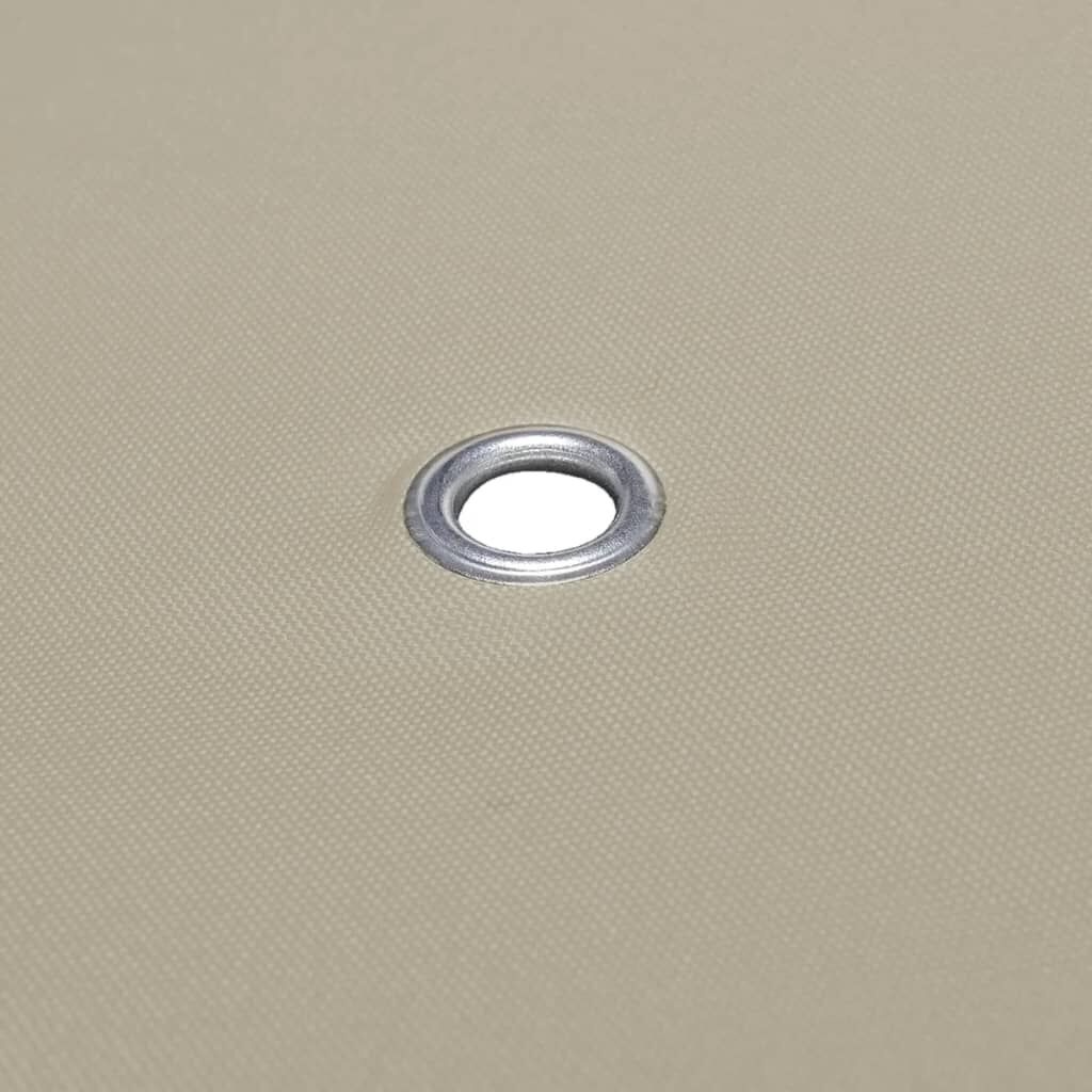 vidaXL Prieel Tentdoek 3x4m Beige - 55% Korting! (Lichte Krasjes)