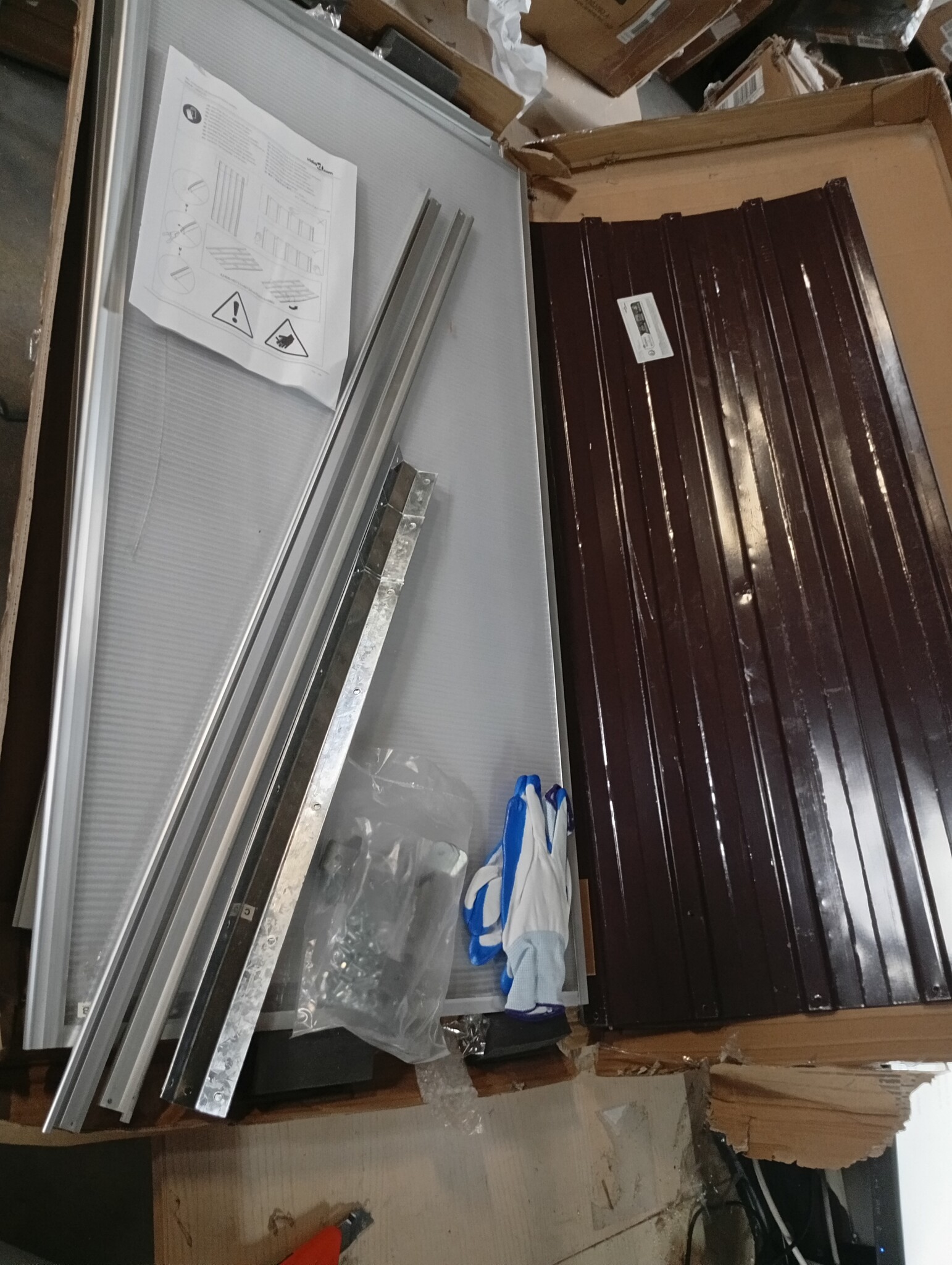 VidaXL Tuinkas 100x100x85cm Bruin - 60% Korting!