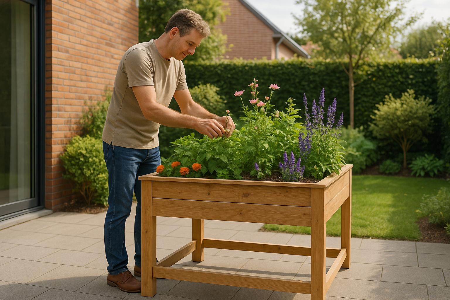 Voordelen van een verhoogde plantenbak: gezond voor je planten én rug