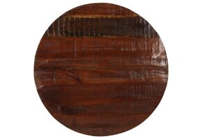 vidaXL Tafelblad rond Ø 70x3,8 cm massief gerecycled hout