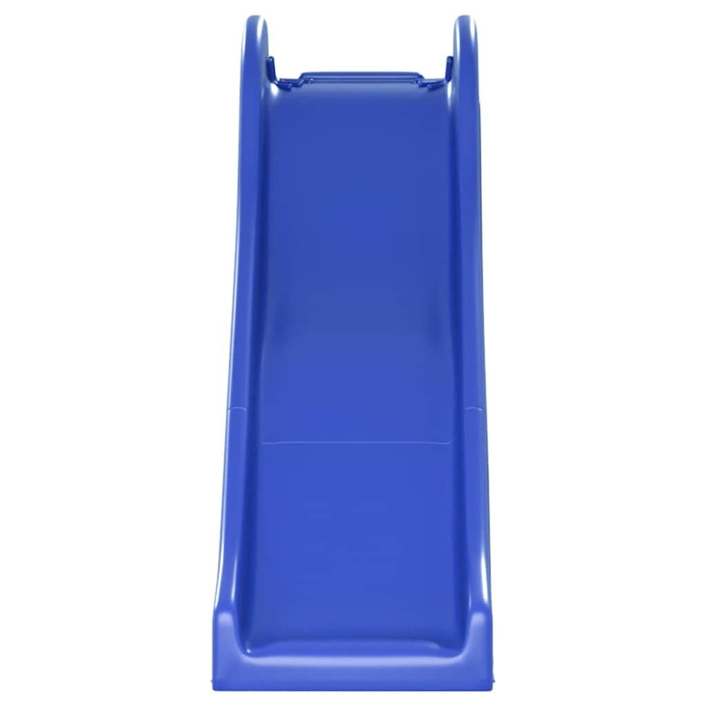 vidaXL Kinderglijbaan 174x38 cm polypropeen blauw