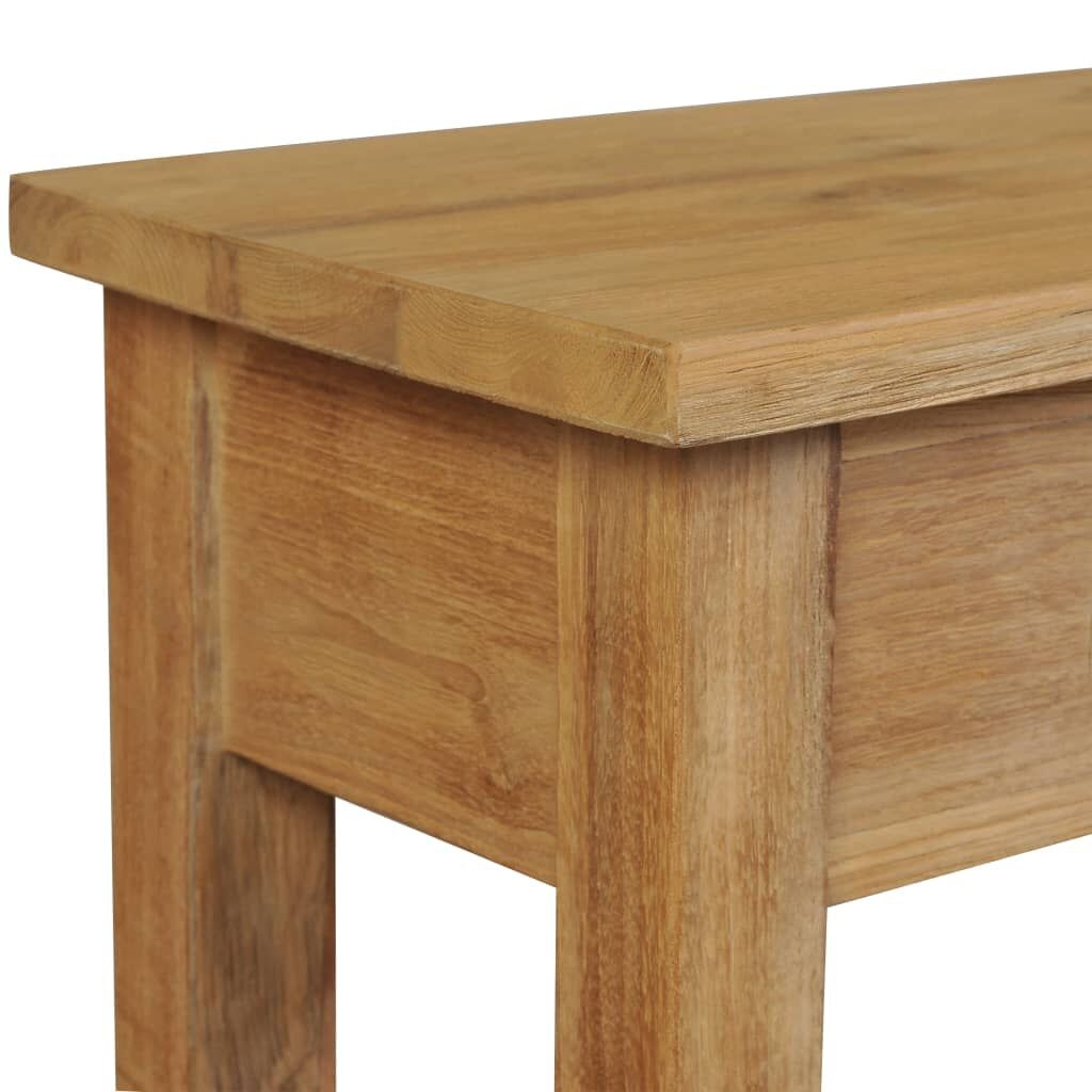 Wandtafel Massief Teakhout 120cm - 40% Korting!