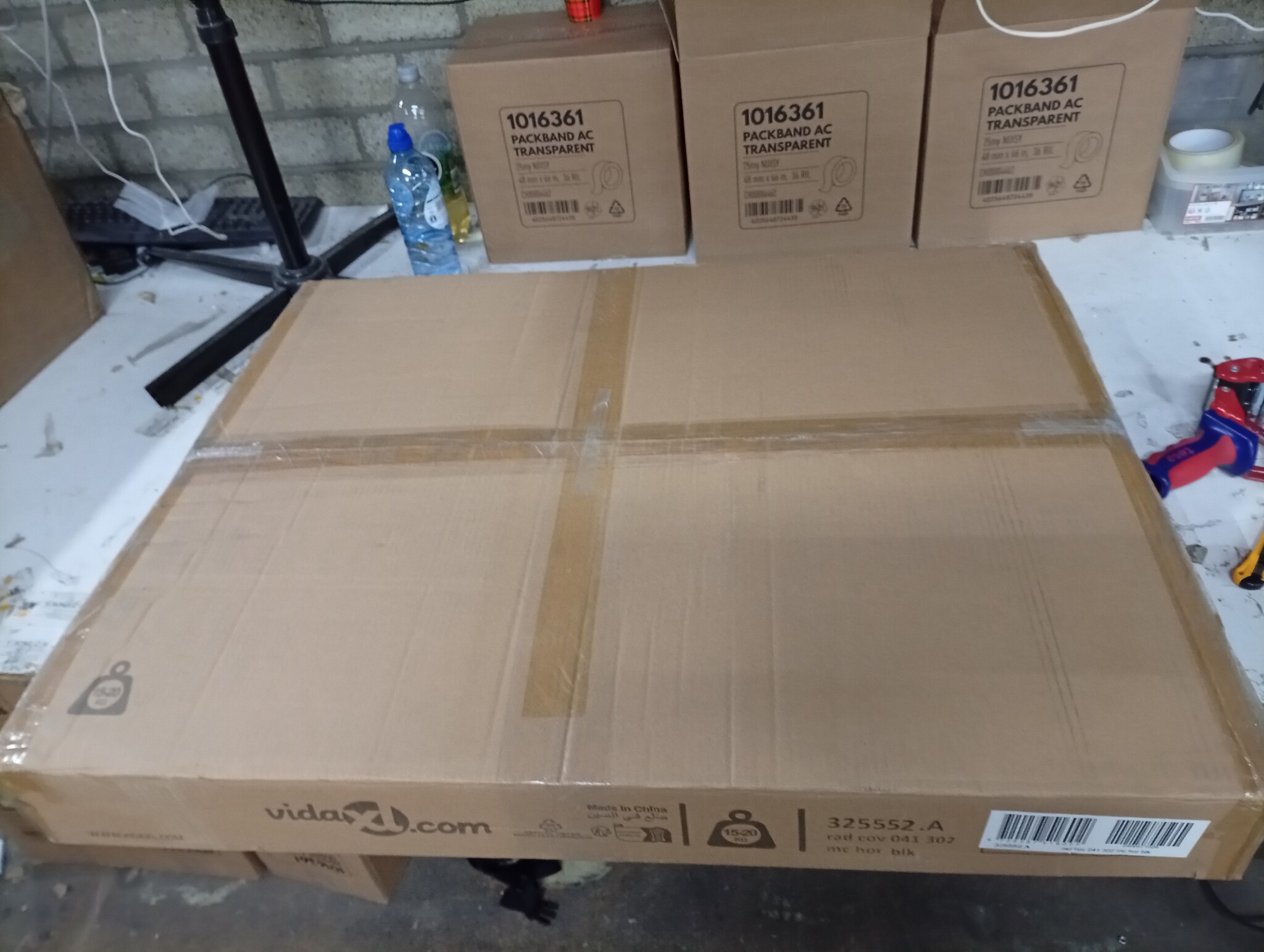 Spiegelkast LED Grijs Sonoma Eiken 60cm - 60% Korting!